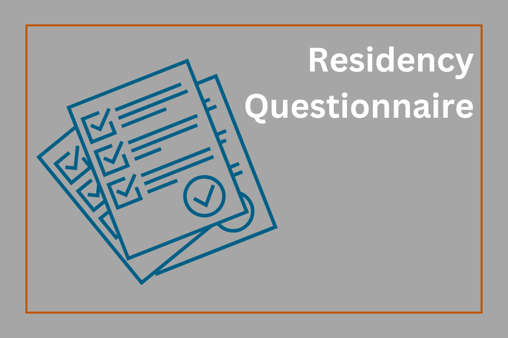 Texas Residency Questionnaire
