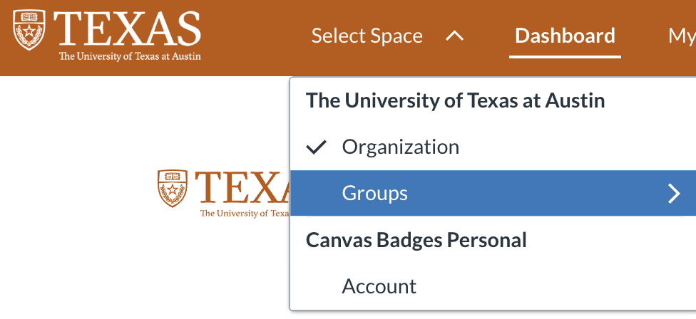 Screenshot of Select Space Groups