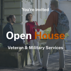 You're invited to Open House Veteran and Military Services