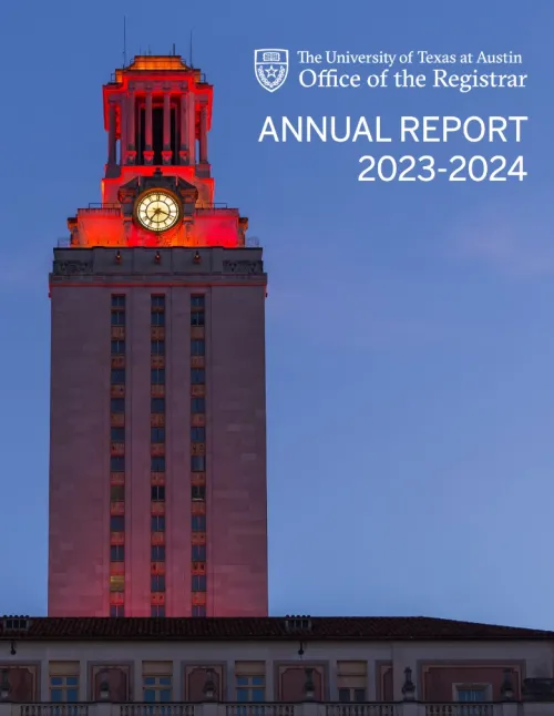 2023-2024 Annual Report cover page